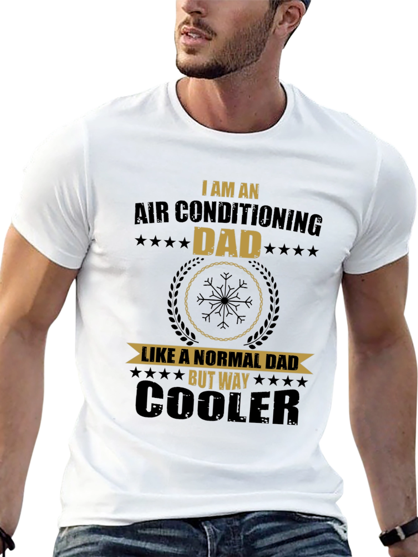 Air Conditioning Dad T-Shirt - Funny Fathers Day Gift
