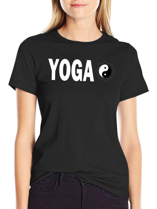 Yoga Yin Yang Graphic T-Shirt