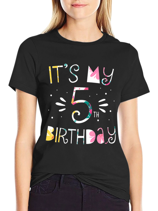 Its My 5th Birthday T-Shirt
