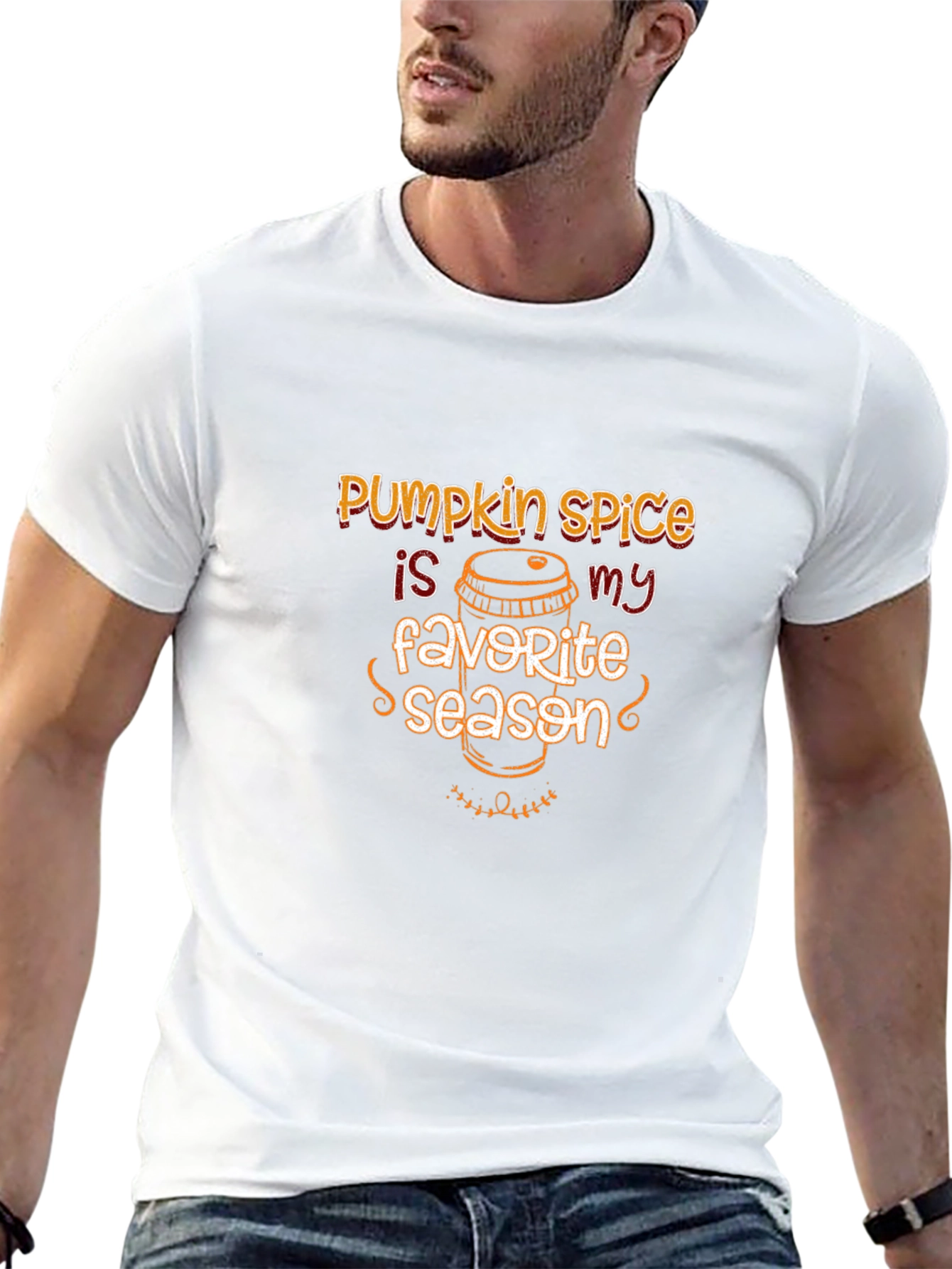Pumpkin Spice Favorite Season Graphic Tee