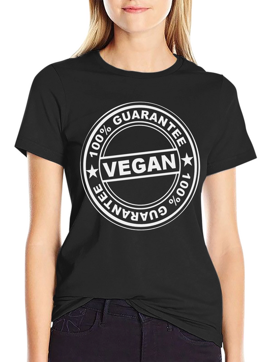 Vegan Guarantee Black T-Shirt