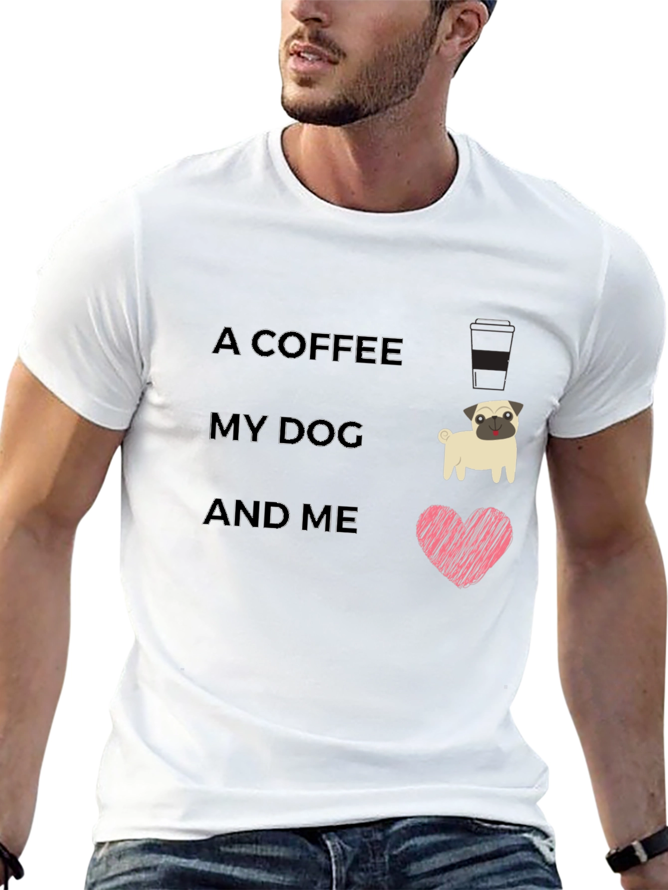 Coffee and Dog Lovers T-Shirt