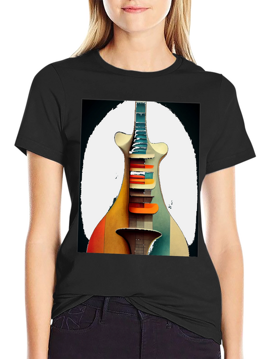 Retro Guitar Graphic Tee
