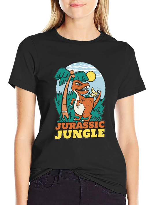 Jurassic Jungle T-Shirt - Dinosaur Tee