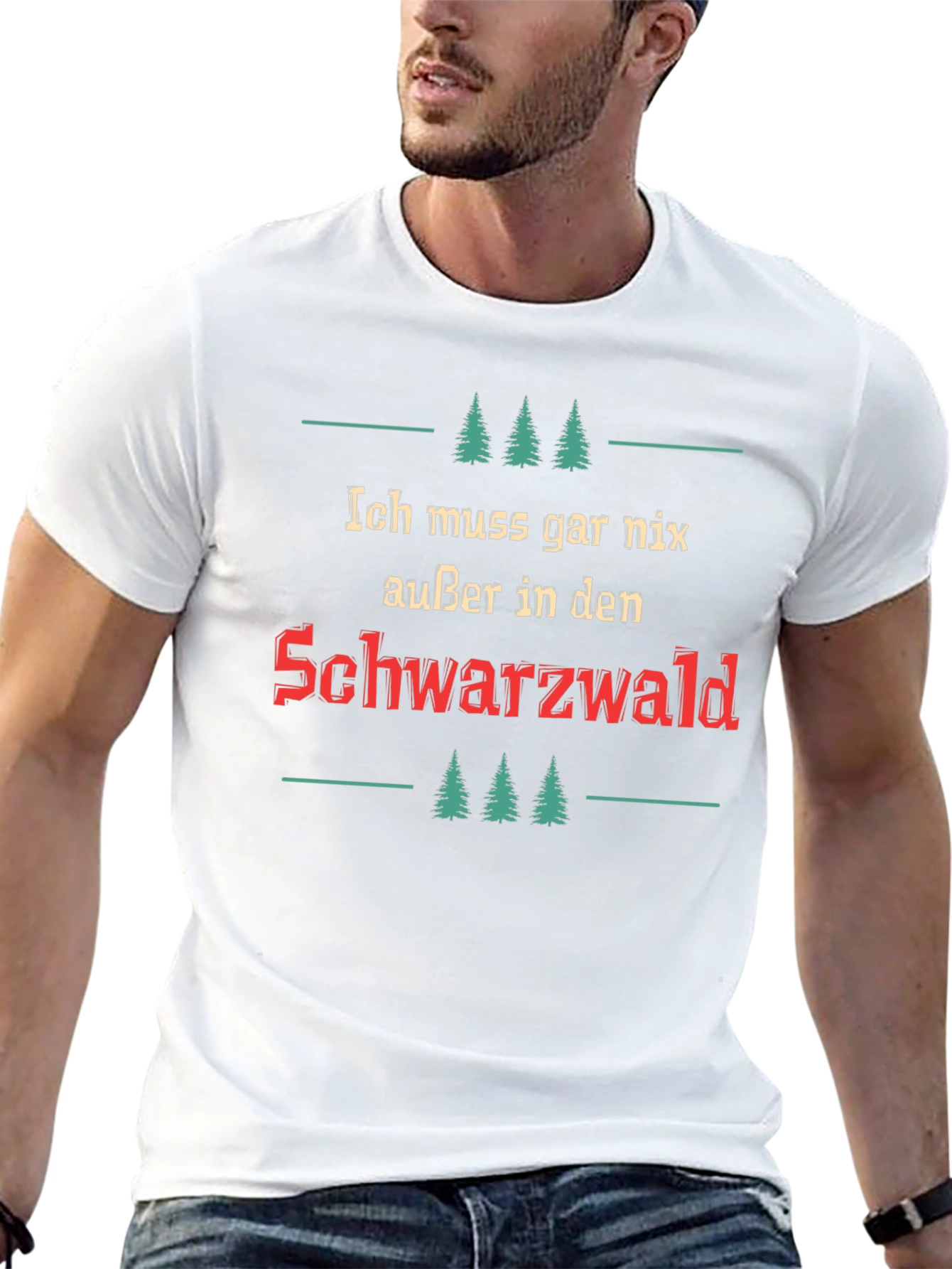 Ich Muss Gar Nix Black Forest T-Shirt