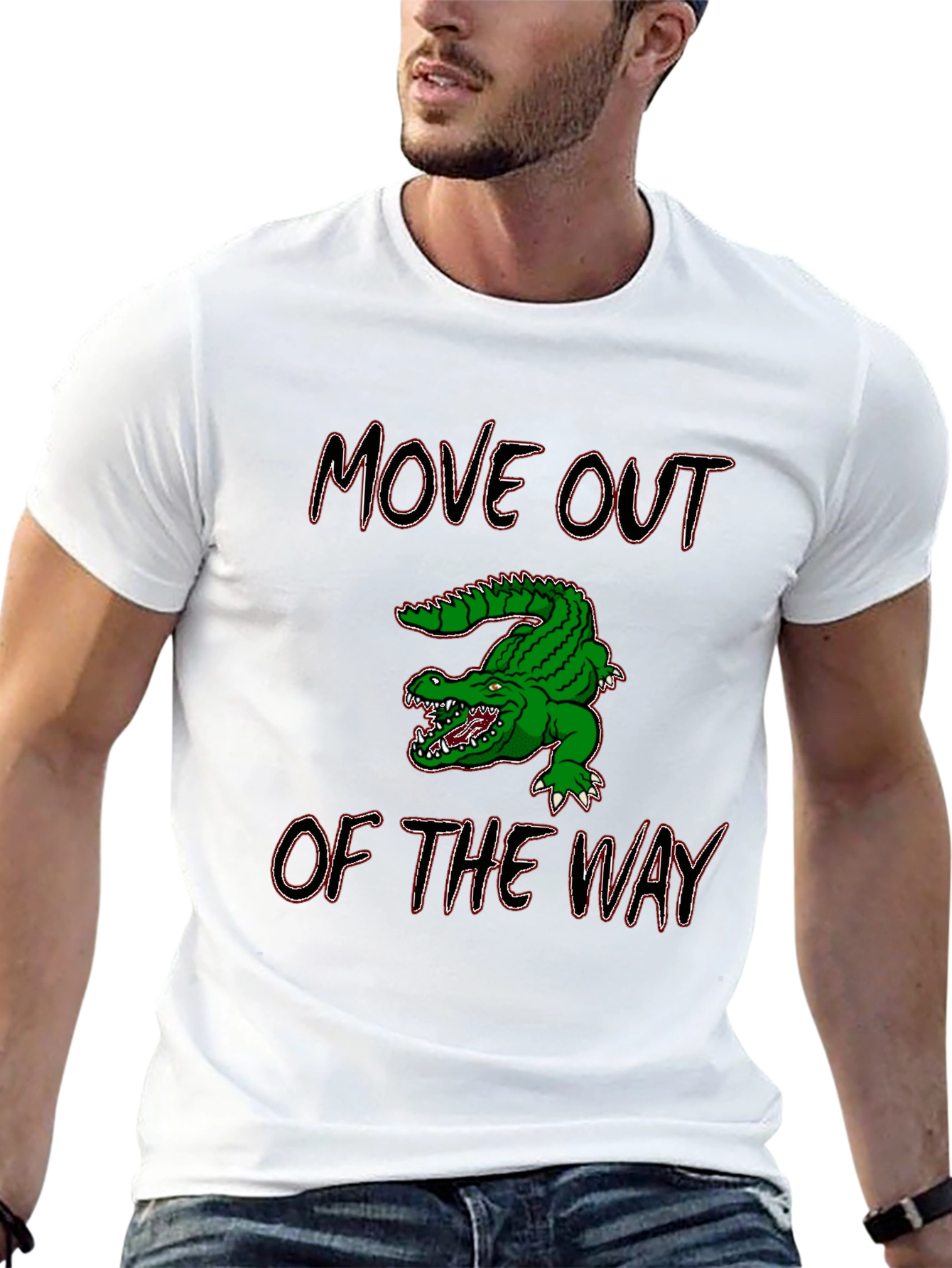 Move Out of the Way Alligator Graphic Tee