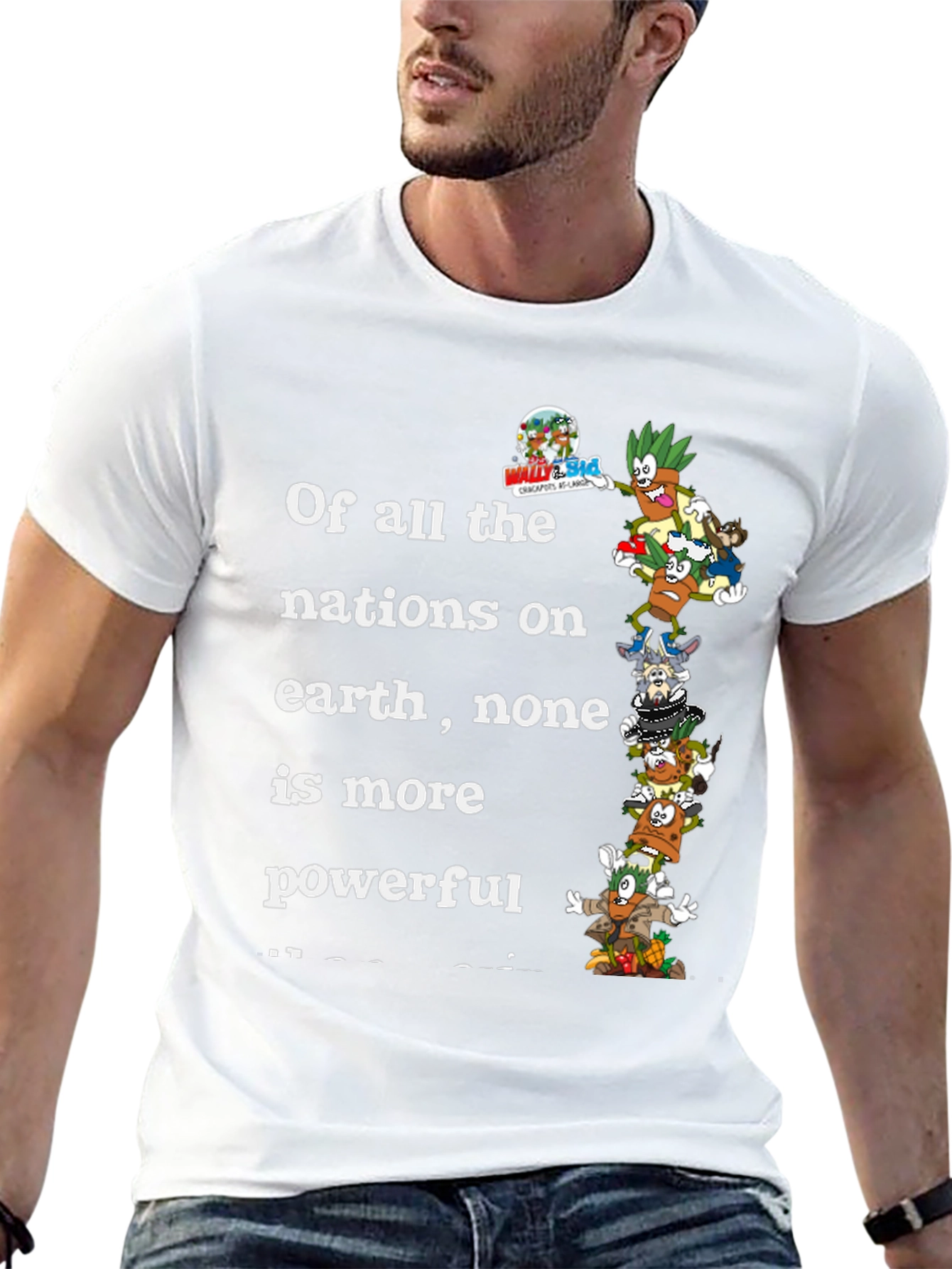 Wallykazam Nations T-Shirt