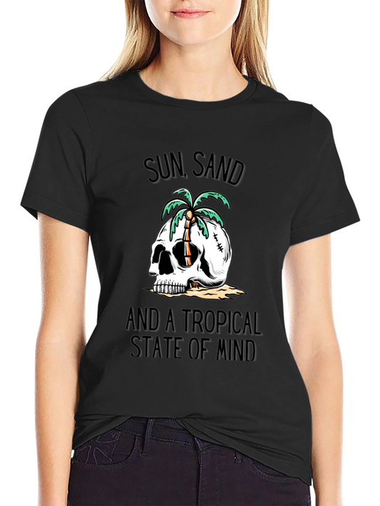 Tropical State of Mind Graphic T-Shirt