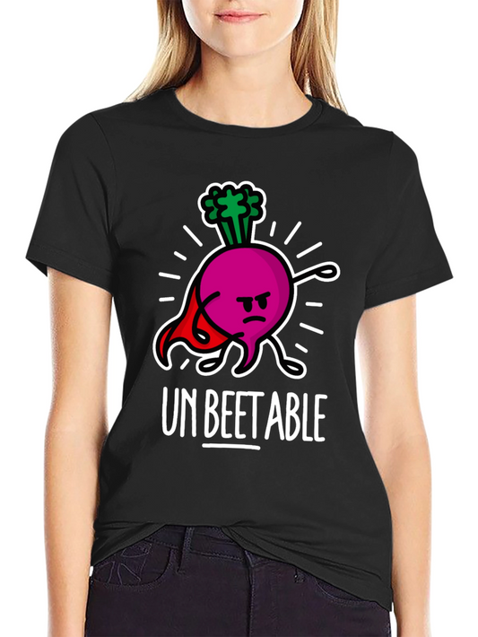 Un-Beetable Humor Tee: Super Beet Graphic T-Shirt