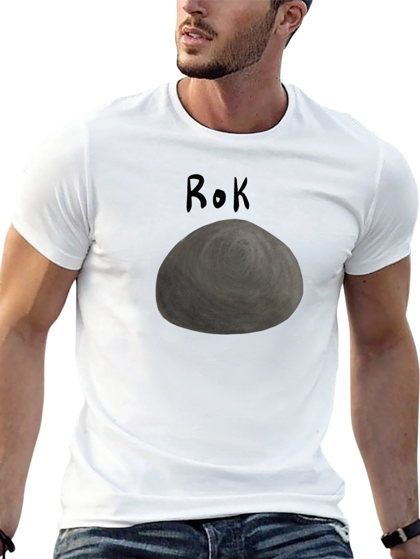 ROK Graphic T-Shirt - Unique Rock Design