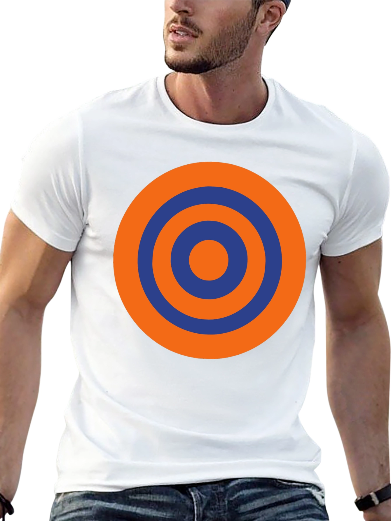 Bullseye Graphic T-Shirt - Casual Cool