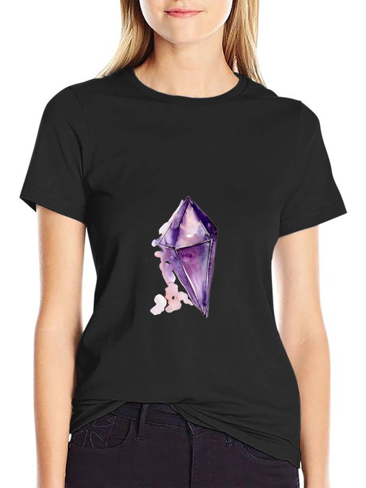 Crystal Graphic Black T-Shirt