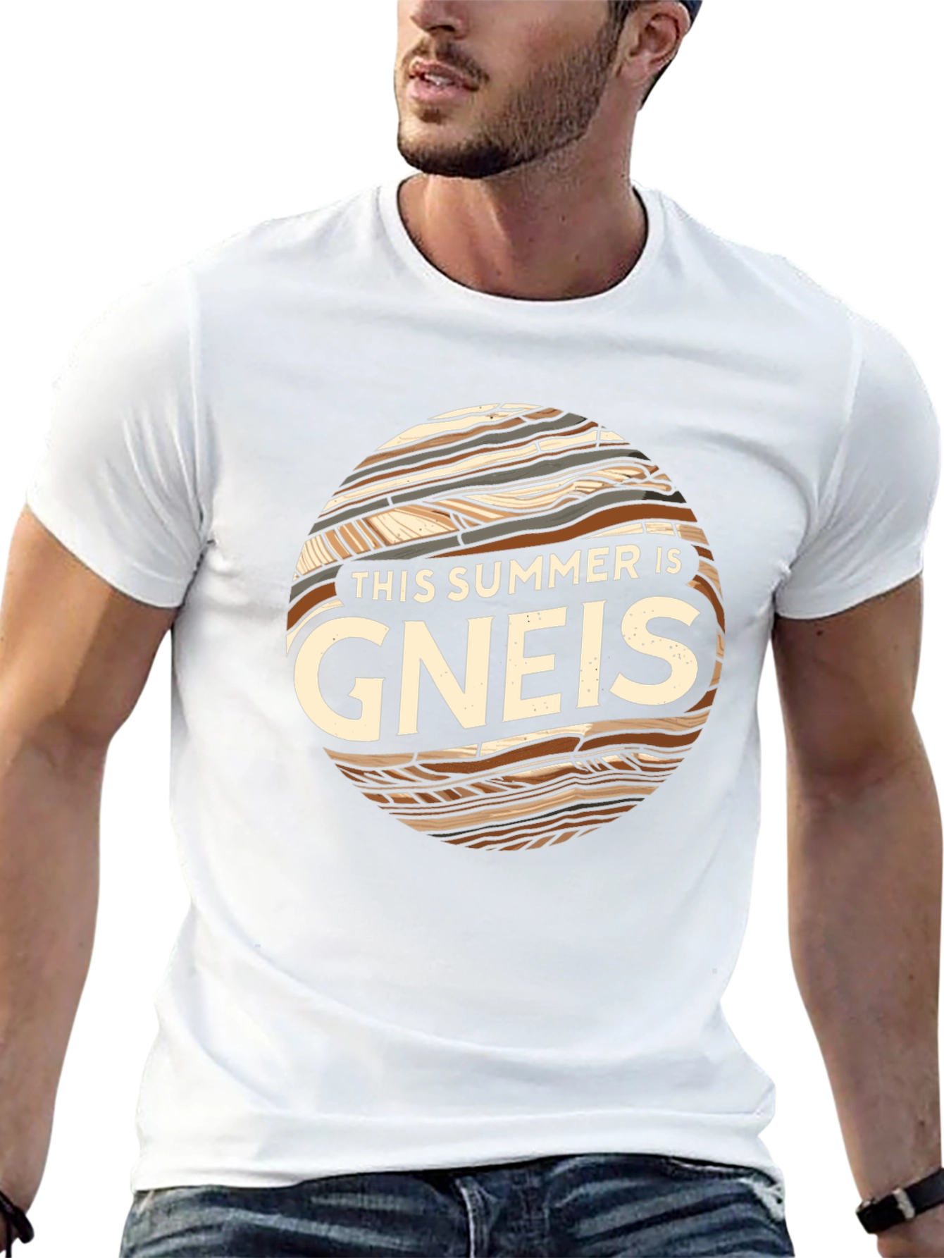 This Summer Is Gneiss Funny Geology T-Shirt