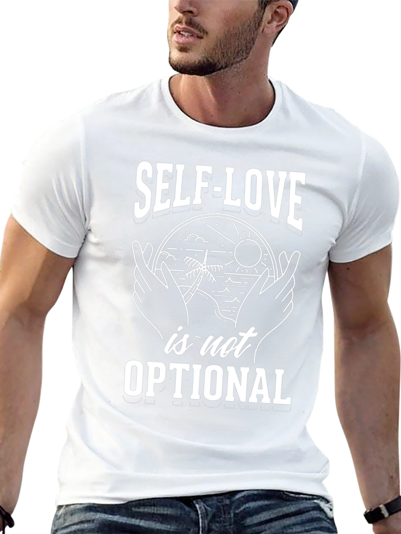 Self-Love Optional Graphic Tee - Stylish Comfort