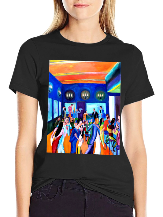 Artistic Gathering Graphic T-Shirt
