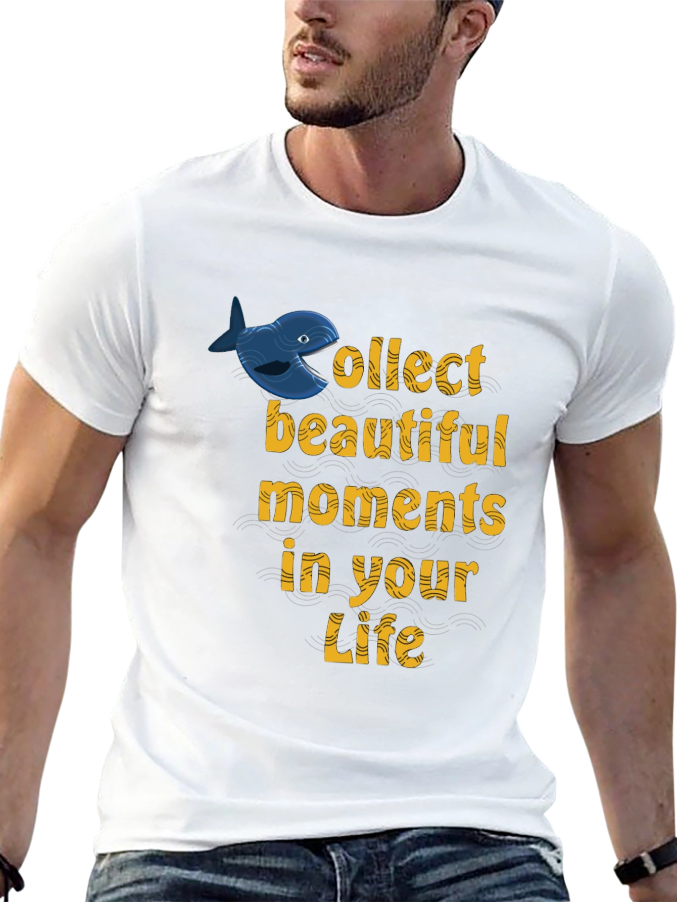Whale Collect Moments Graphic T-Shirt
