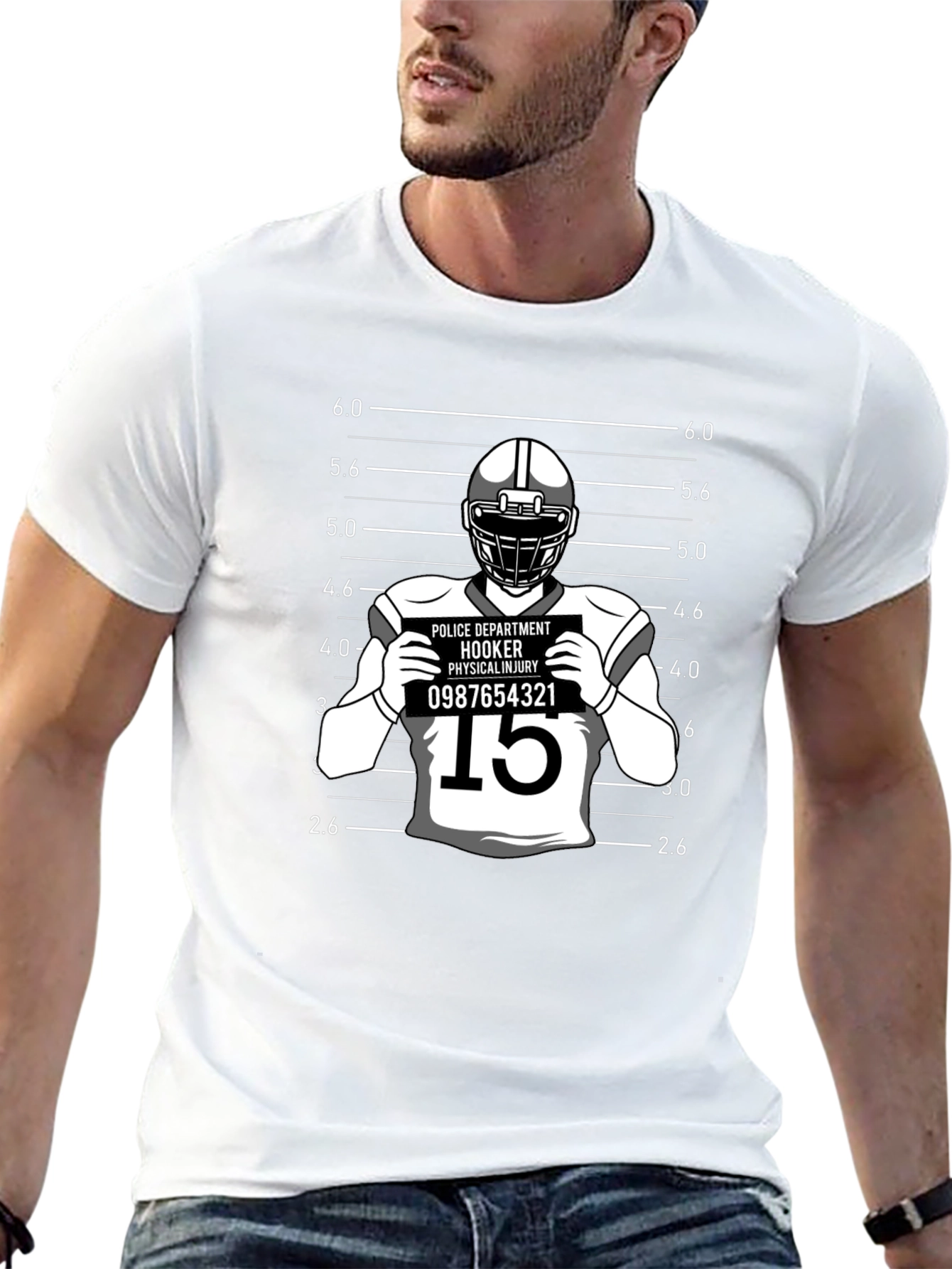 Hooker Physical Injury T-Shirt