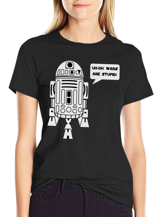 Funny Star Wars R2D2 Graphic T-Shirt