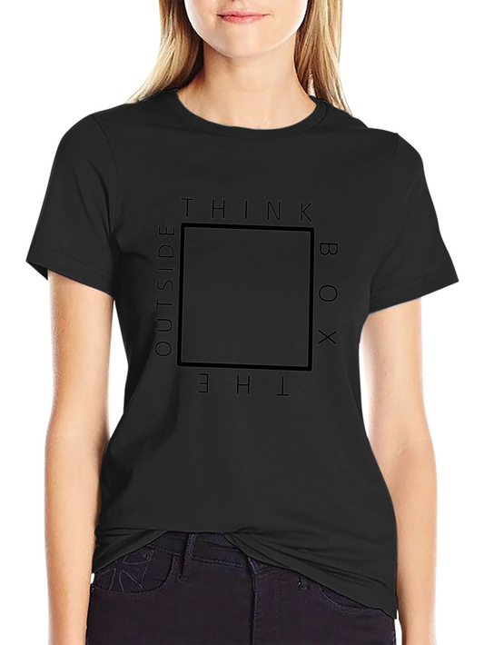Think Outside the Box T-Shirt - Mens Graphic Tee