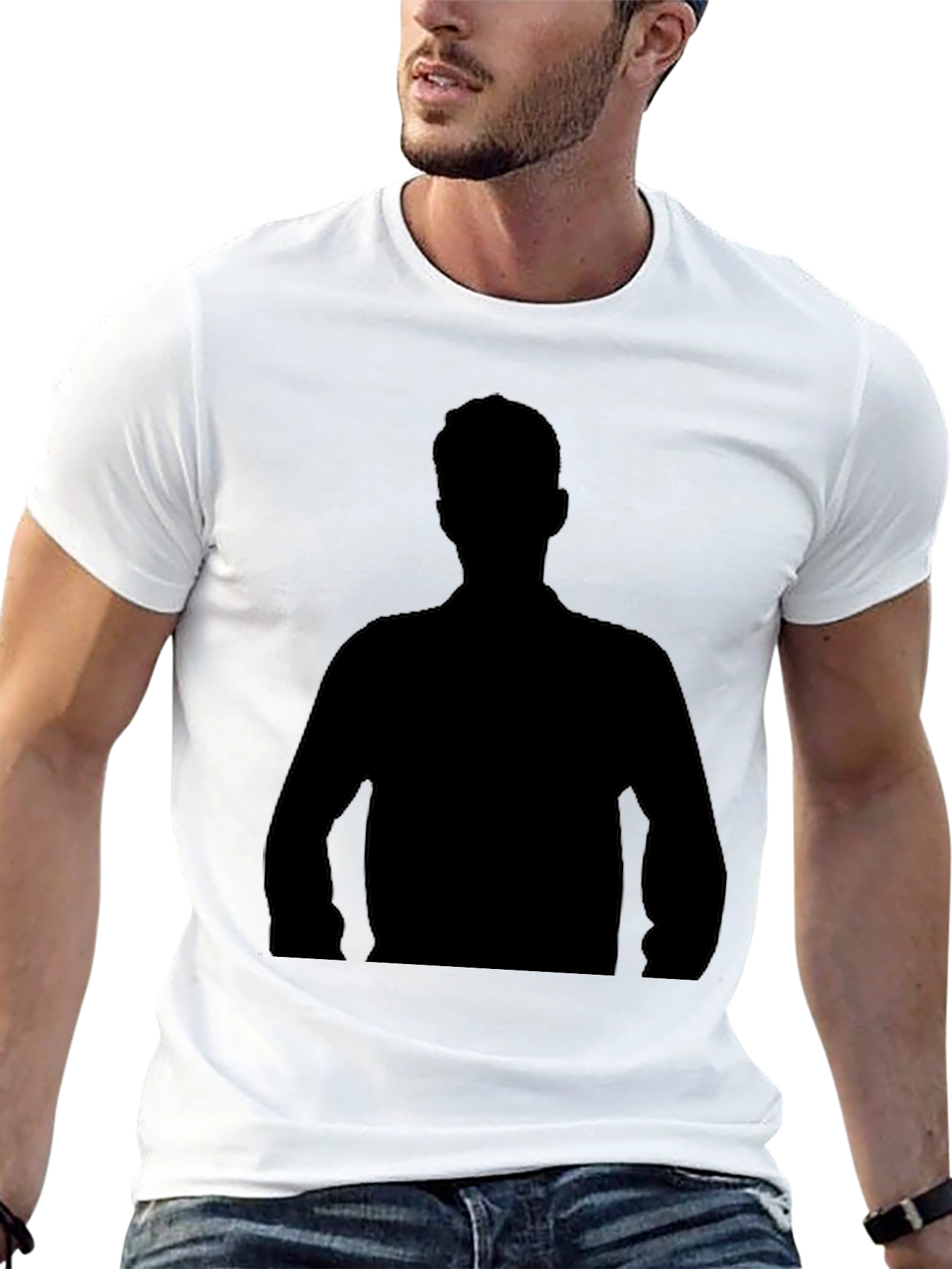 Mens Black Graphic Tee