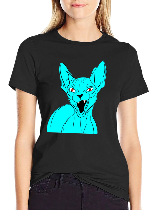 Sphynx Cat Graphic Tee - Unique Style