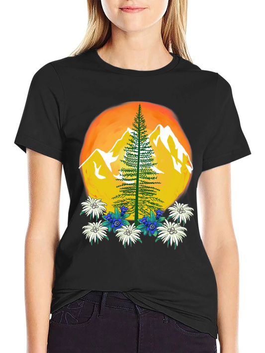Mountain Sunset Graphic Tee