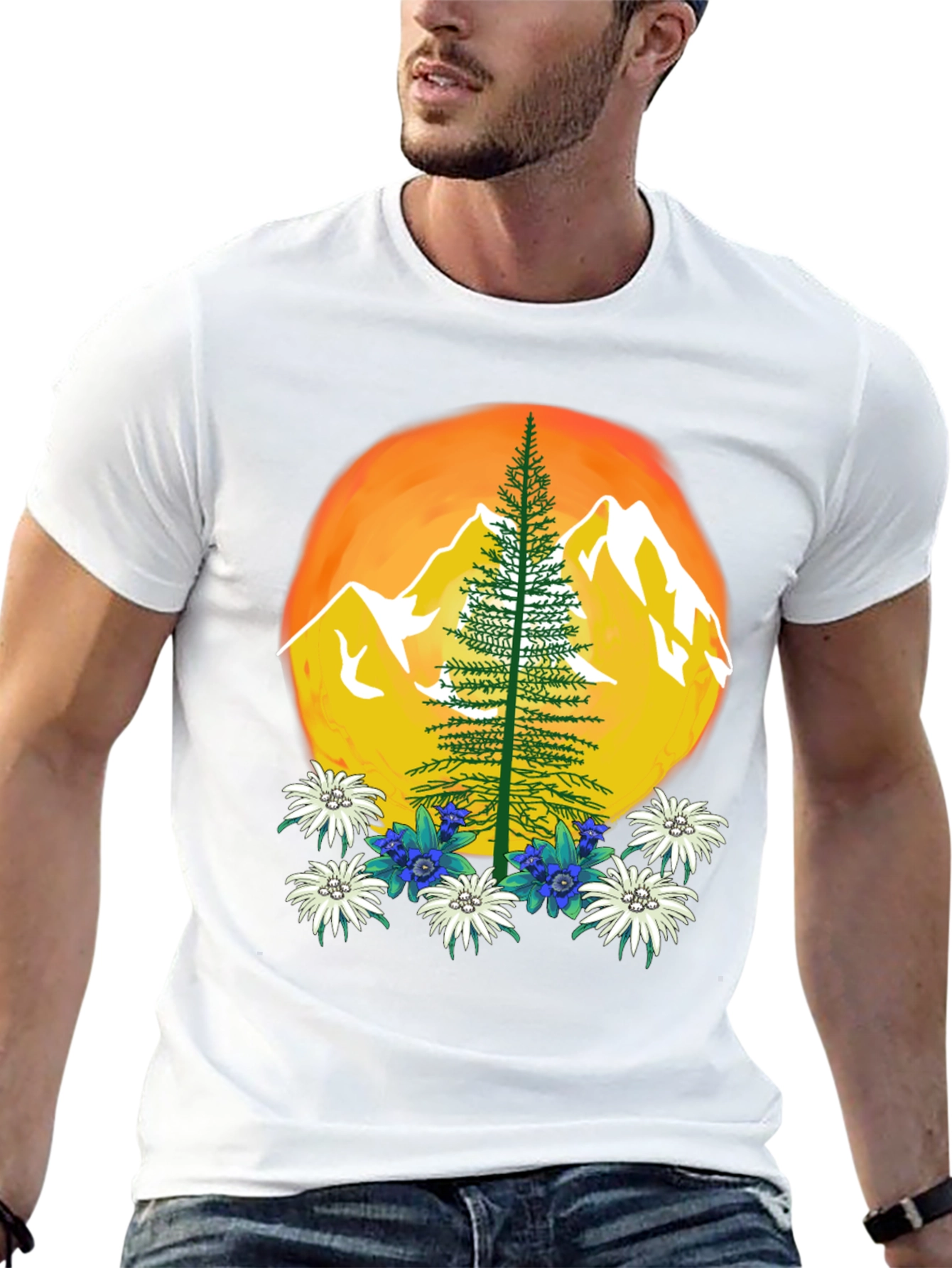 Mountain Sunset Graphic Tee