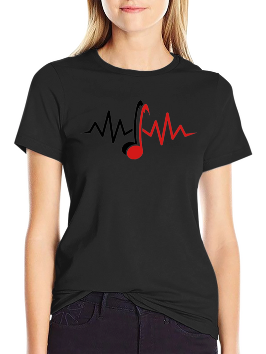Music Heartbeat Graphic Tee