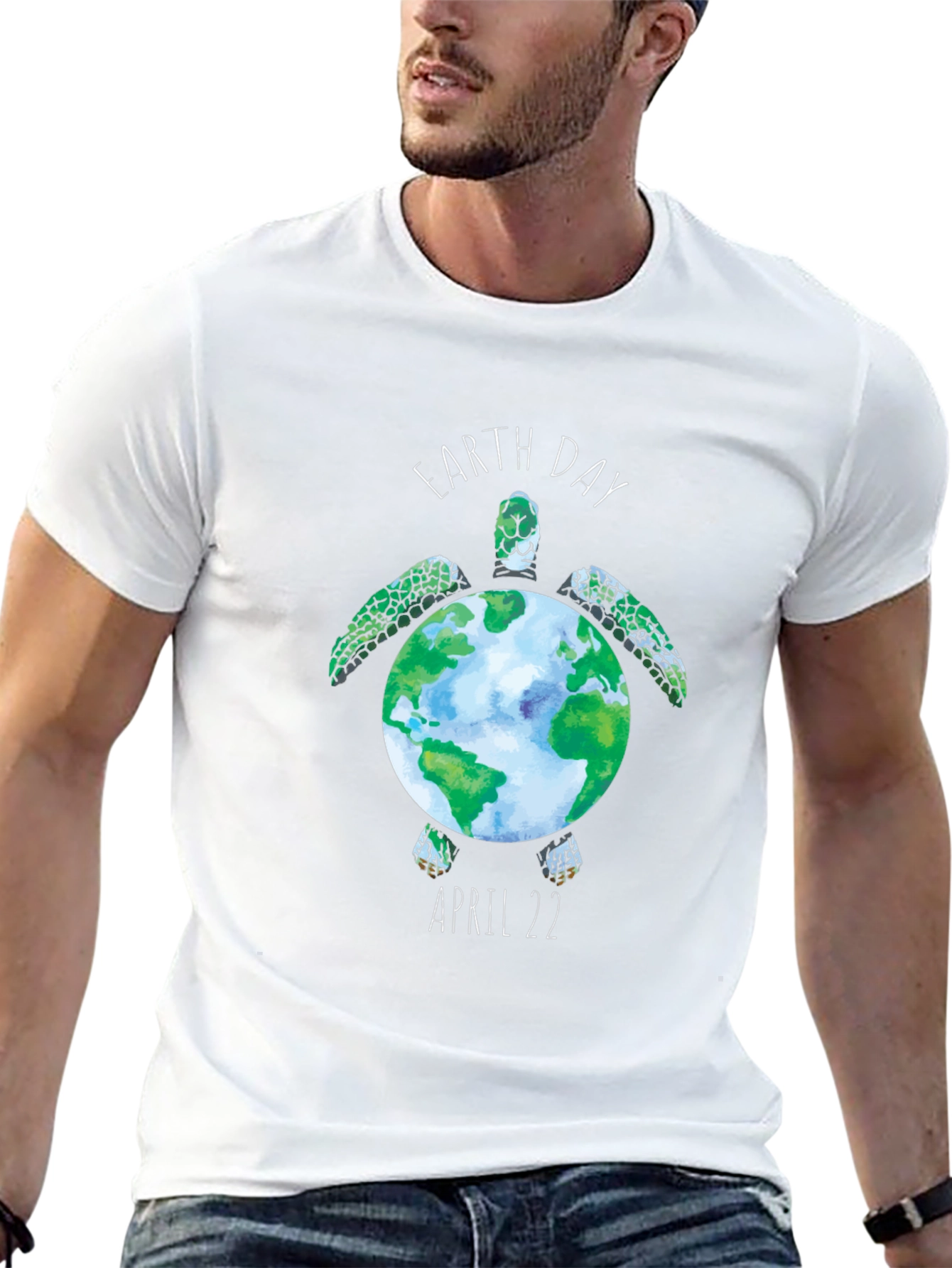 Earth Day Turtle Graphic Tee - April 22