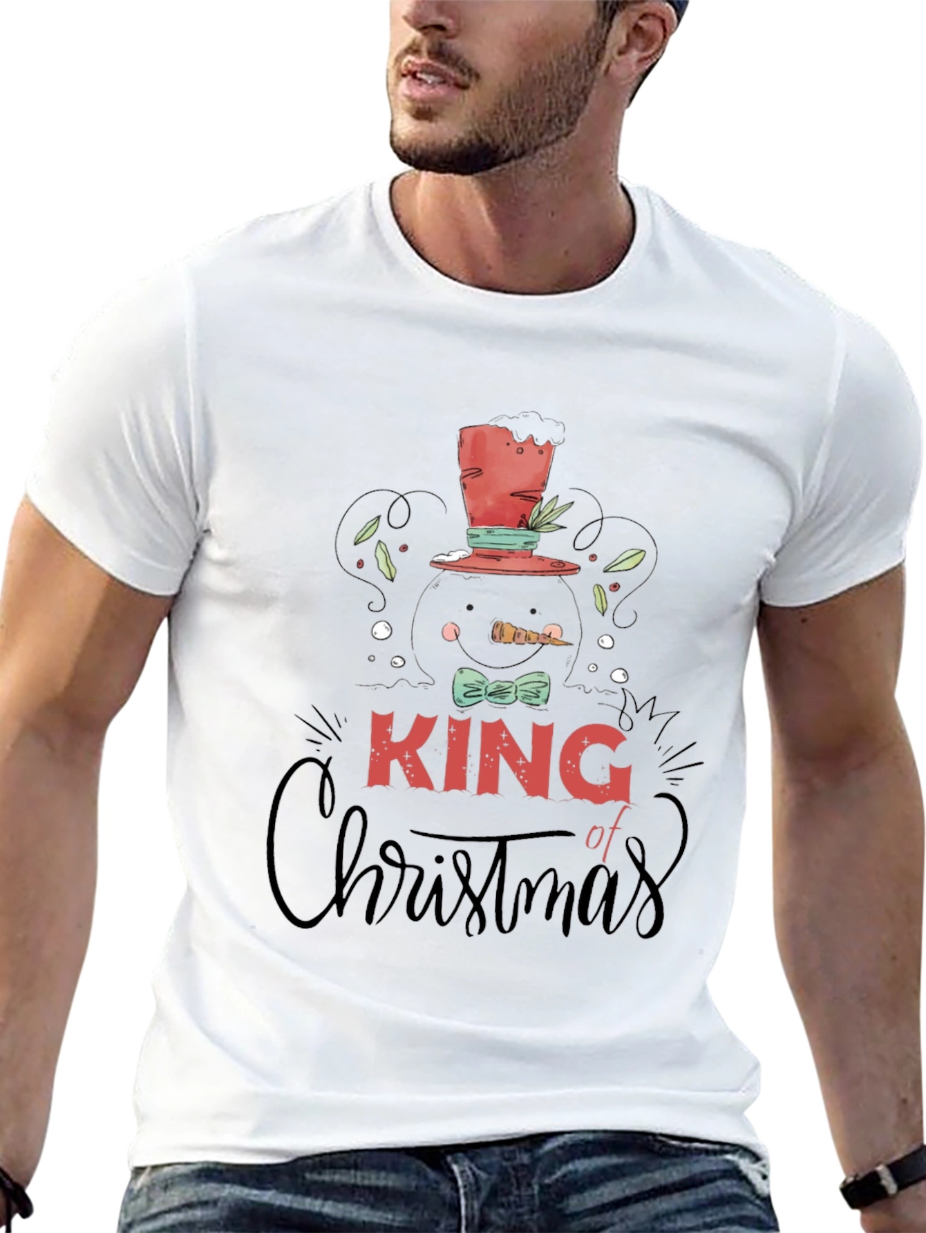 King of Christmas Graphic T-Shirt