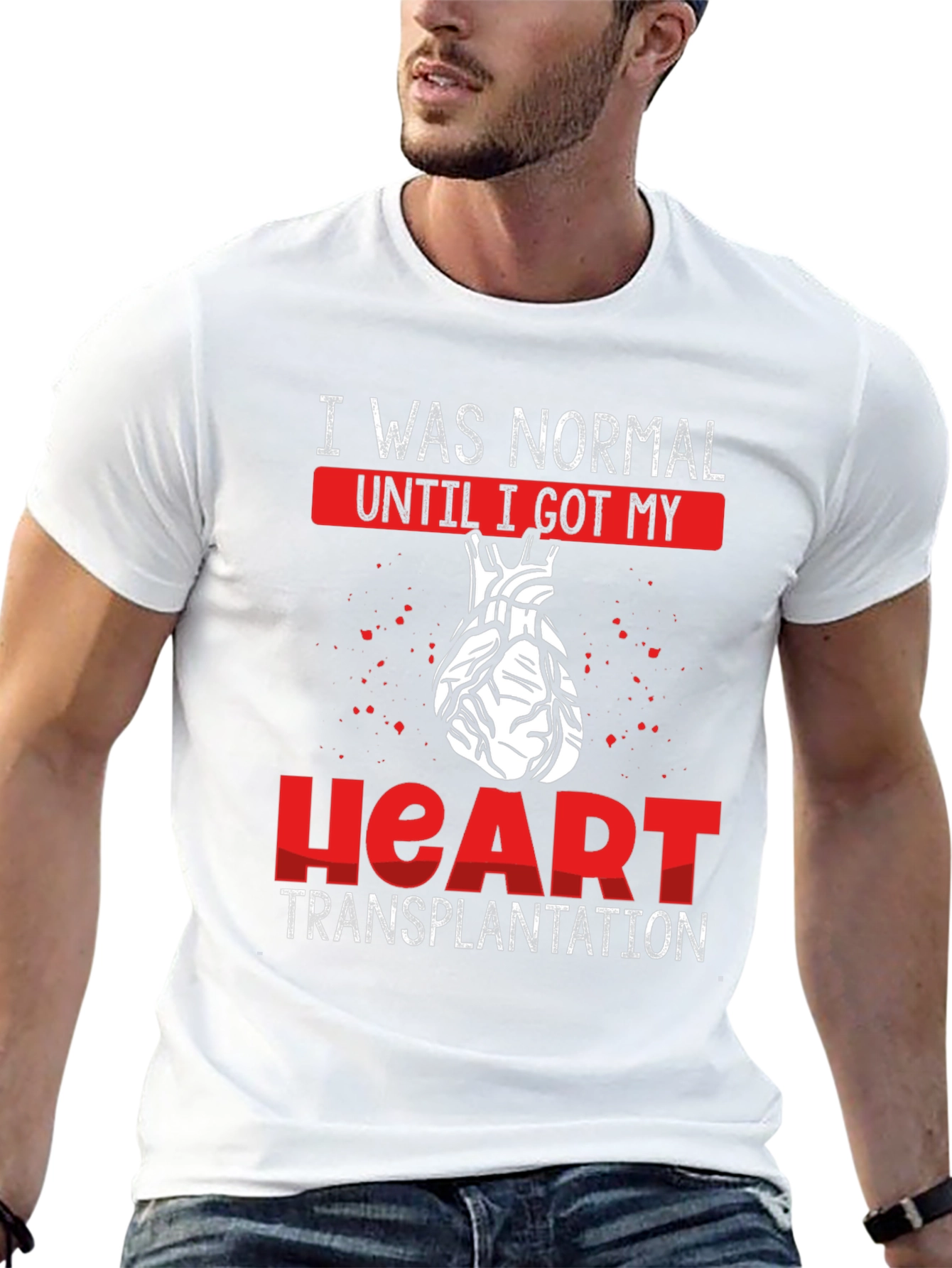Heart Transplant Recipient Graphic Tee