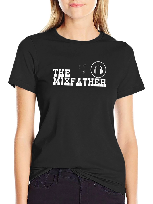 The Mixfather Black Graphic Tee