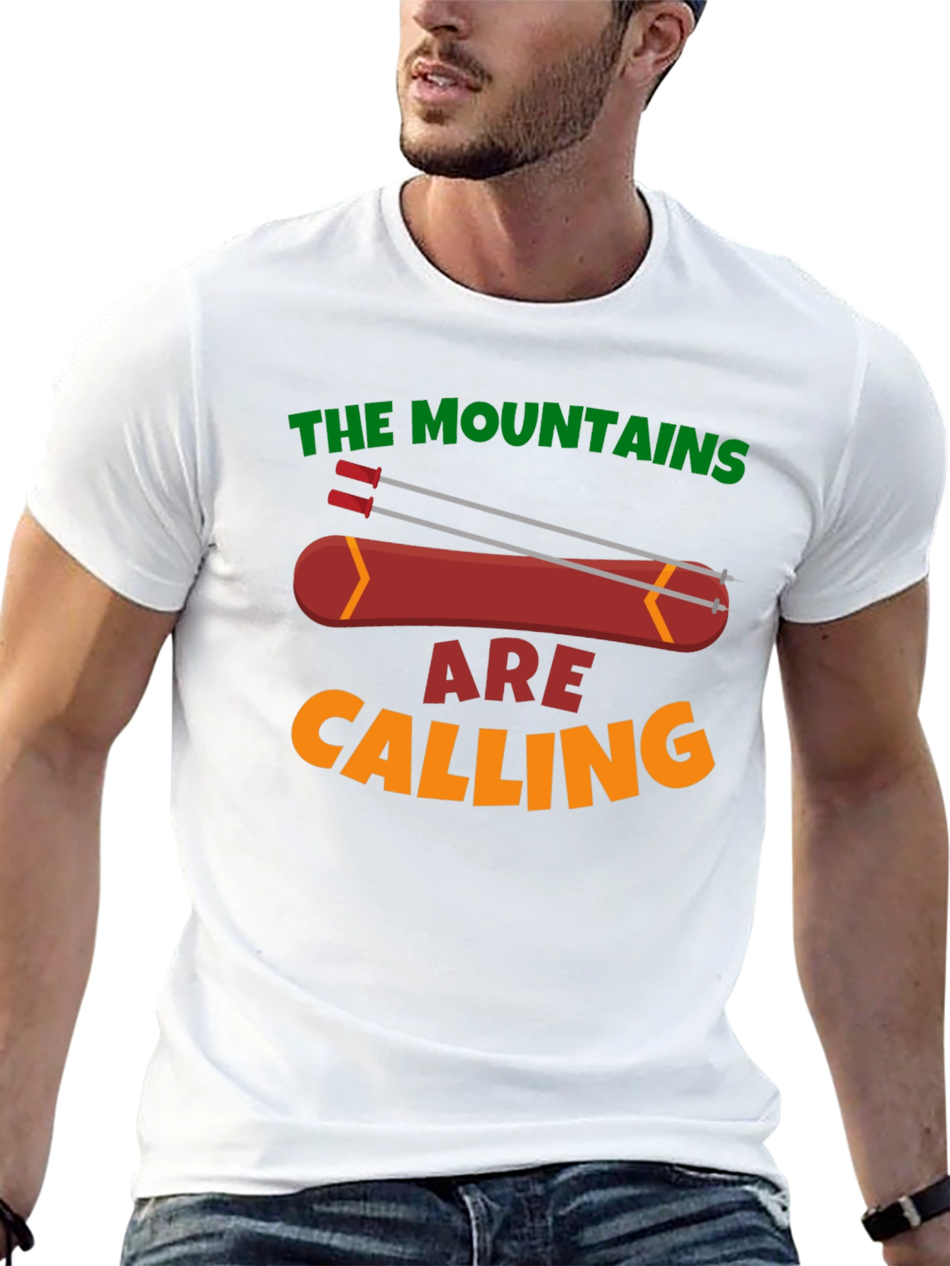Mountains Are Calling Graphic T-Shirt
