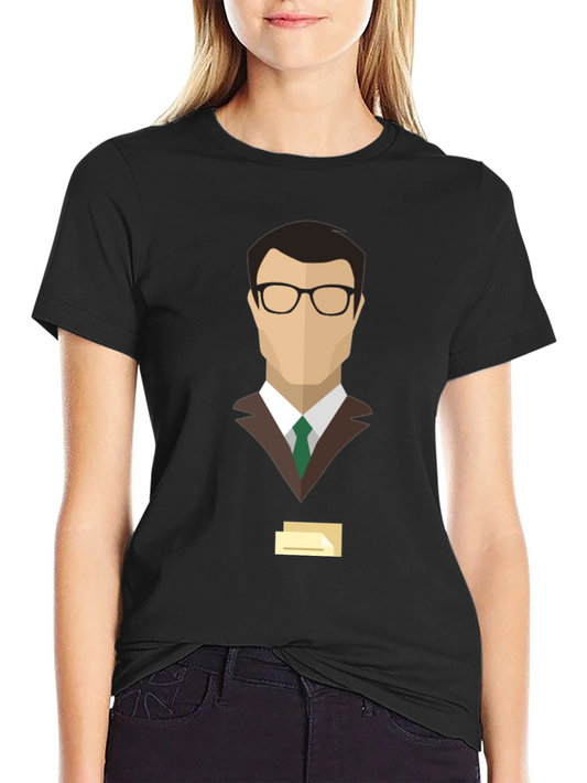Minimalist Graphic Tee - The Office Dwight Schrute Design