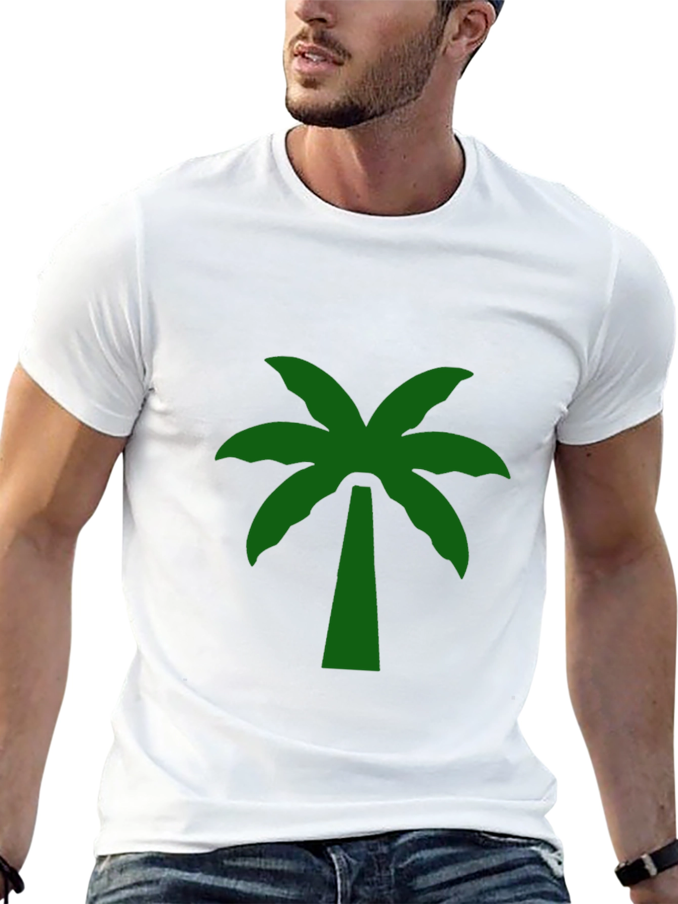 Palm Tree Graphic Tee - Tropical Vibe Shirt