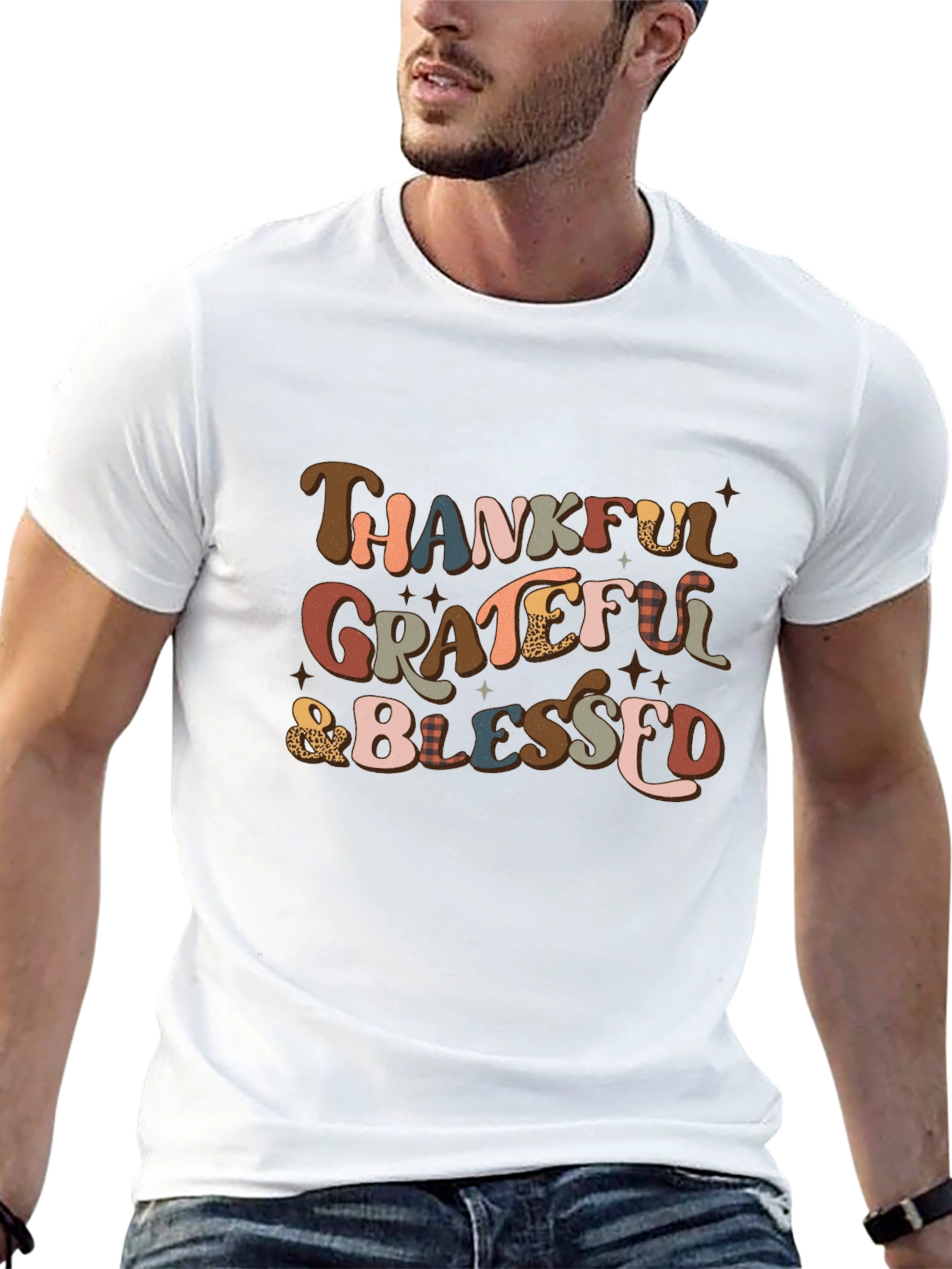 Thankful Grateful Blessed T-Shirt