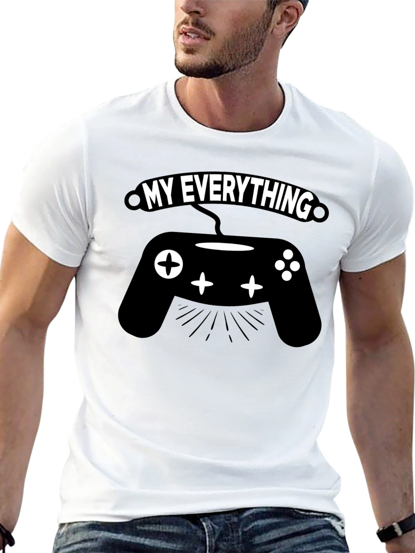 Gamer My Everything Black T-Shirt