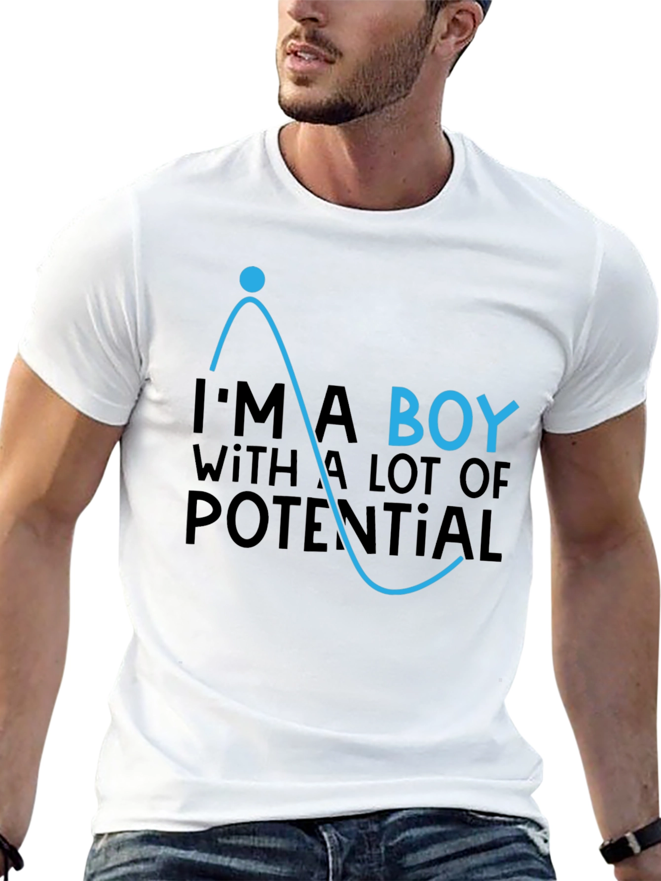 Potential Boy Black T-Shirt
