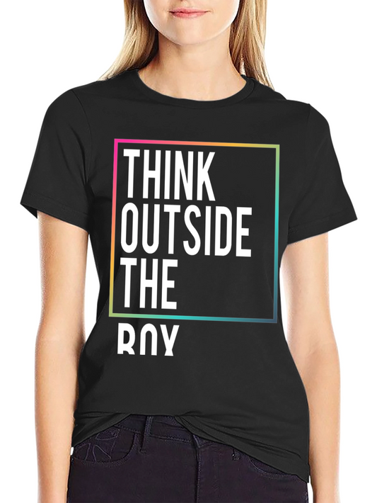 Think Outside the Box Graphic Tee
