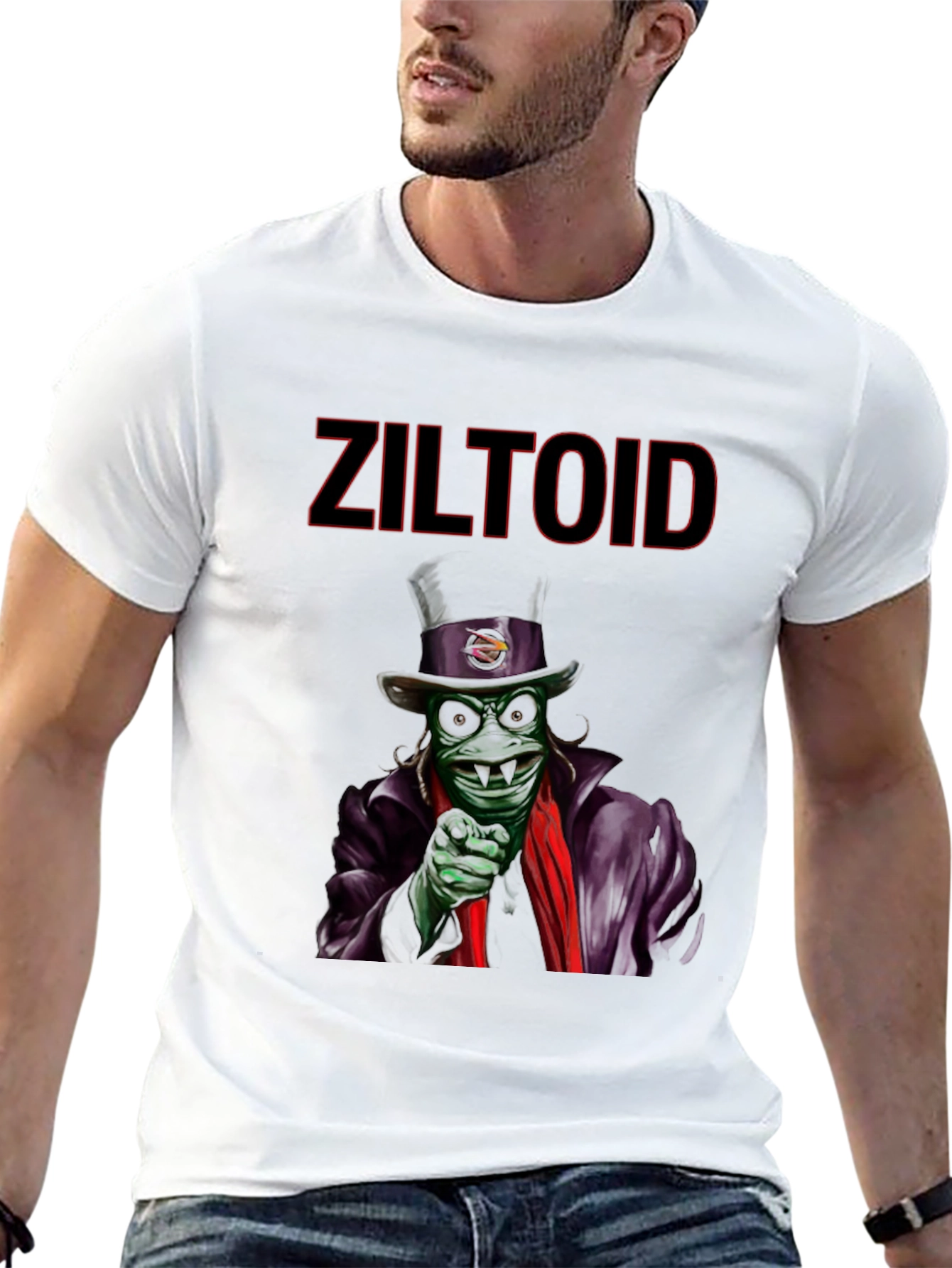 Ziltoid T-Shirt - Black Cotton Graphic Tee