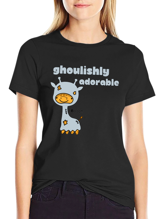 Ghoul Giraffe Graphic Tee