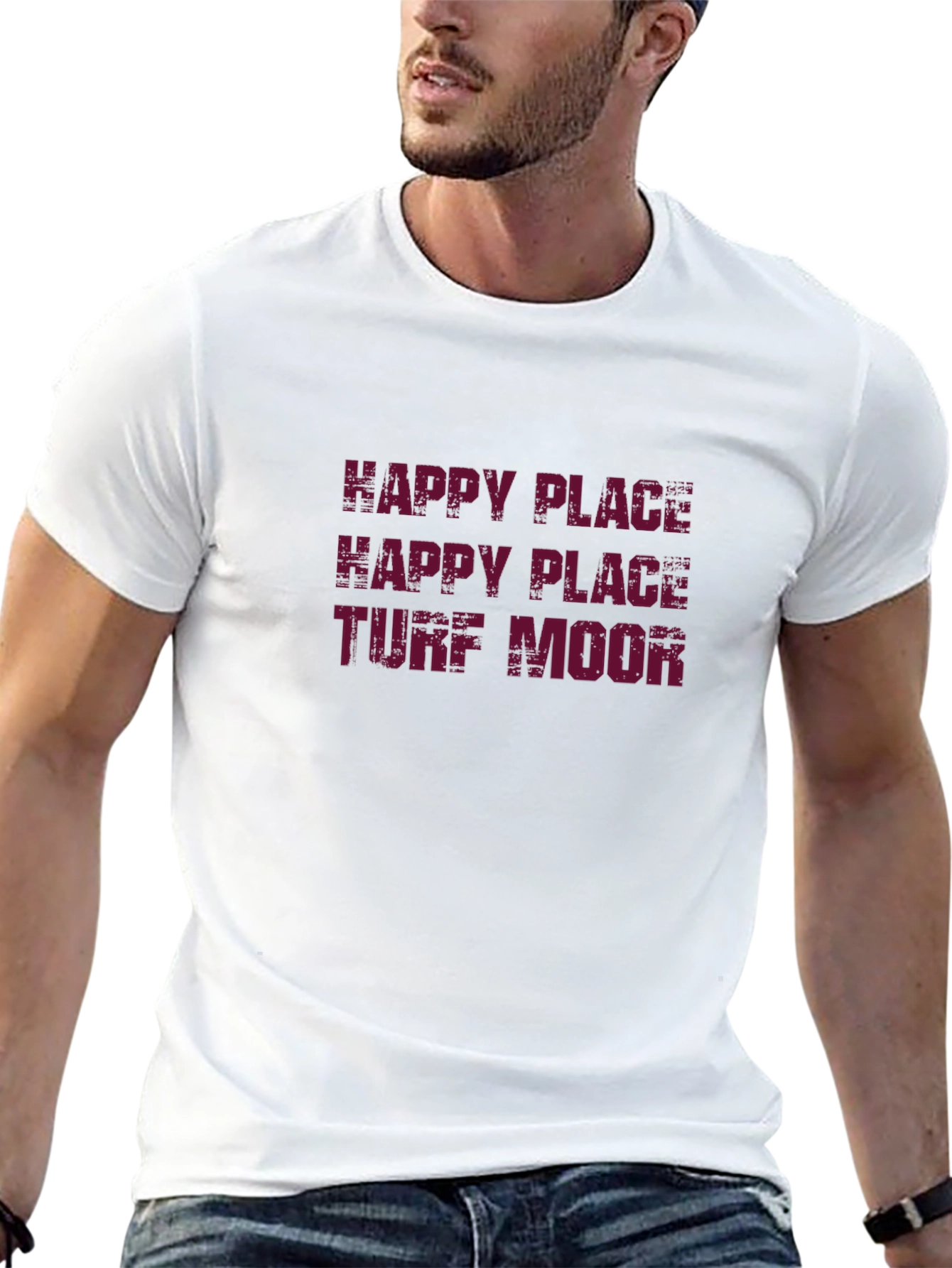 Turf Moor Happy Place Graphic T-Shirt