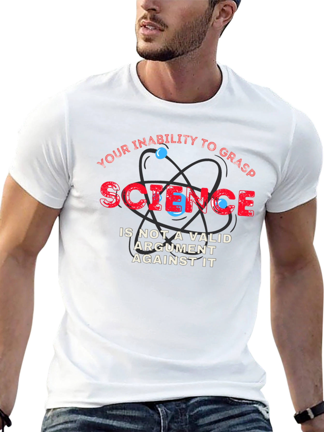 Science T-Shirt - Inability to Grasp Funny Tee