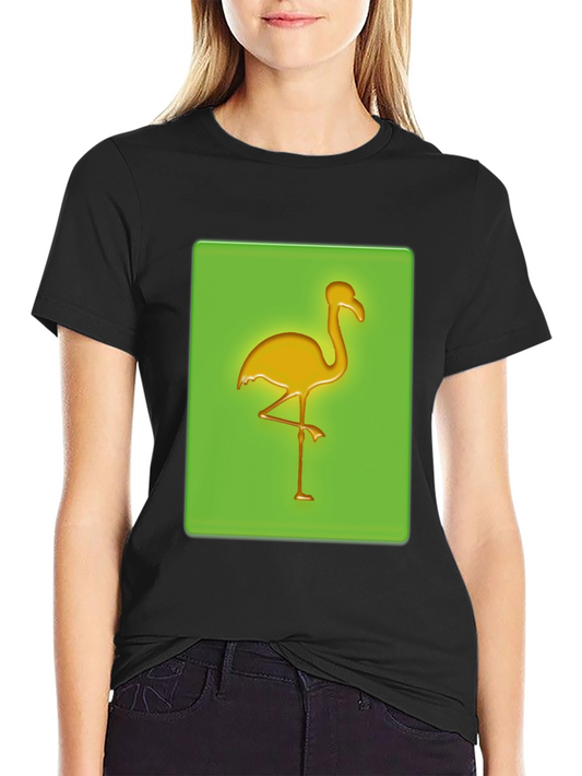 Flamingo Graphic T-Shirt - Tropical Vibes