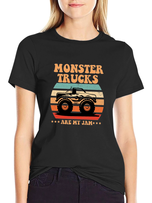 Monster Truck Graphic Tee - Are My Jam