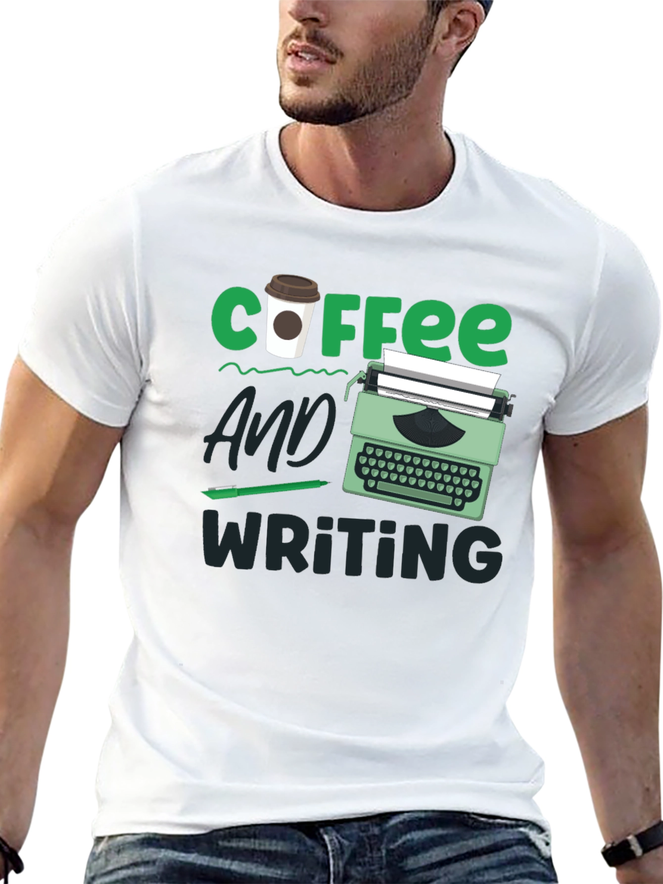 Coffee and Writing Graphic Tee