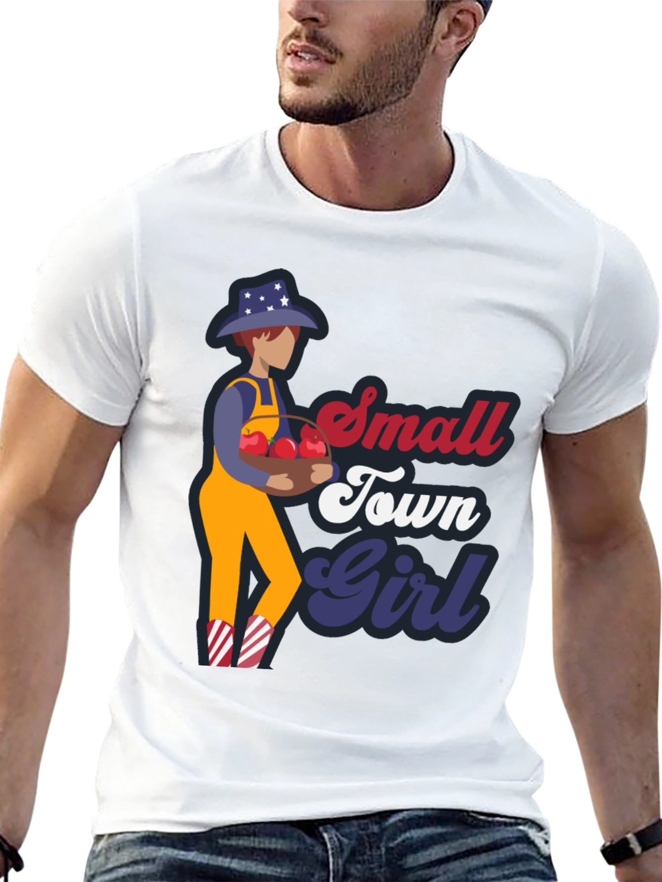 Small Town Girl Graphic T-Shirt