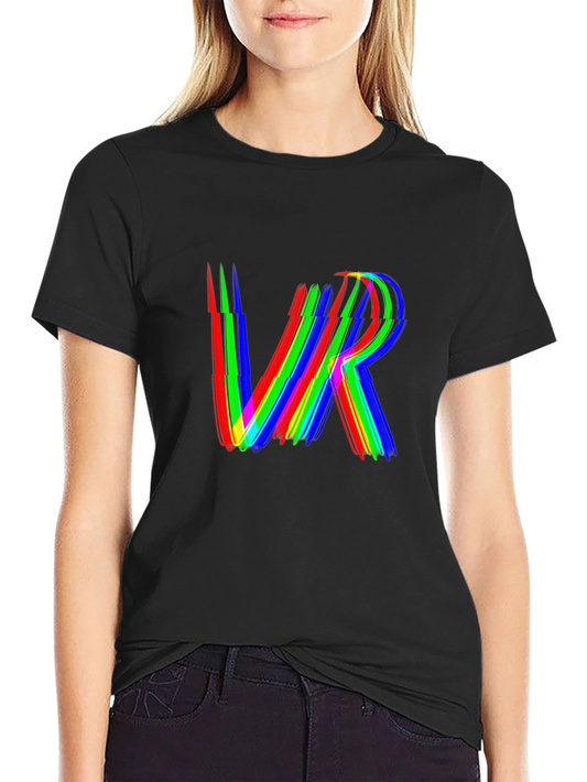 VR Glitch Graphic Tee - Virtual Reality Shirt