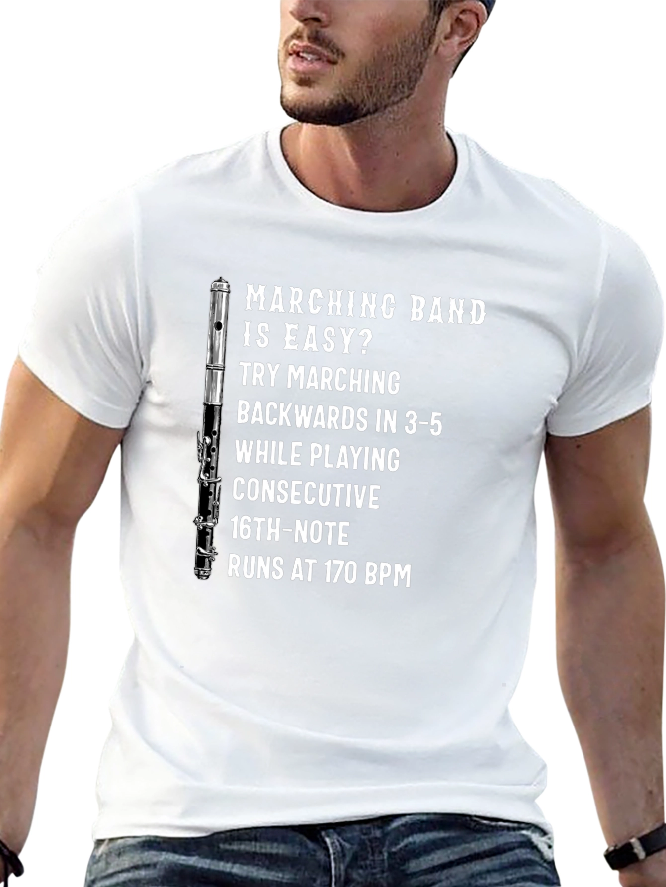 Marching Band Music Humor T-Shirt
