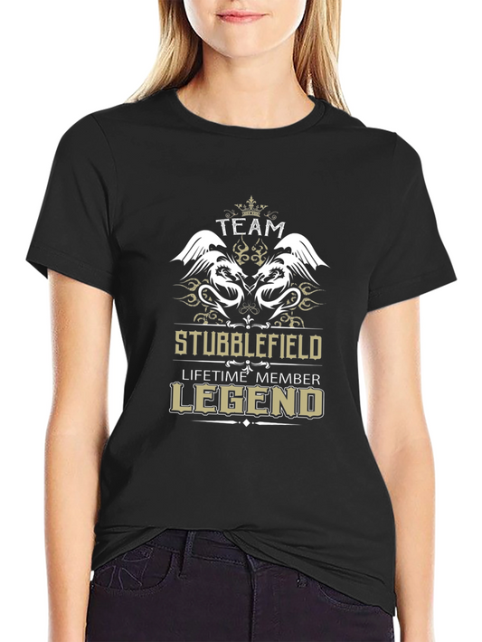 Stubblefield Team Legend Black T-Shirt